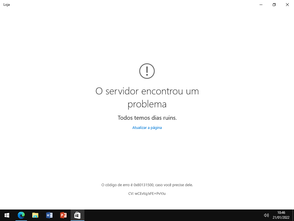 Solucionado: Loja e Aplicativos Windows 10 não abrem - Comunidade de  Suporte HP - 579363