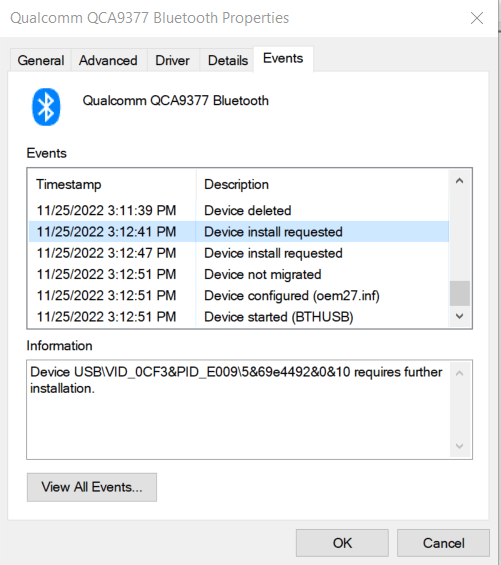 Can't Update My Bluetooth Driver To The Latest Version - Microsoft ...