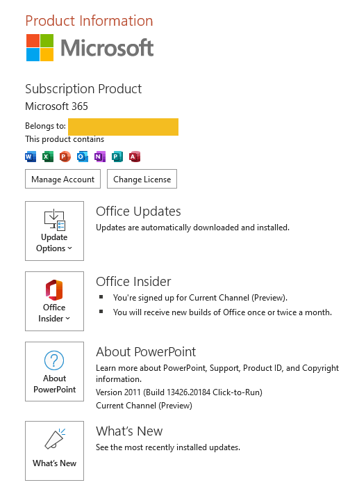 Power point design Ideas not showing on ribbon - Microsoft Community