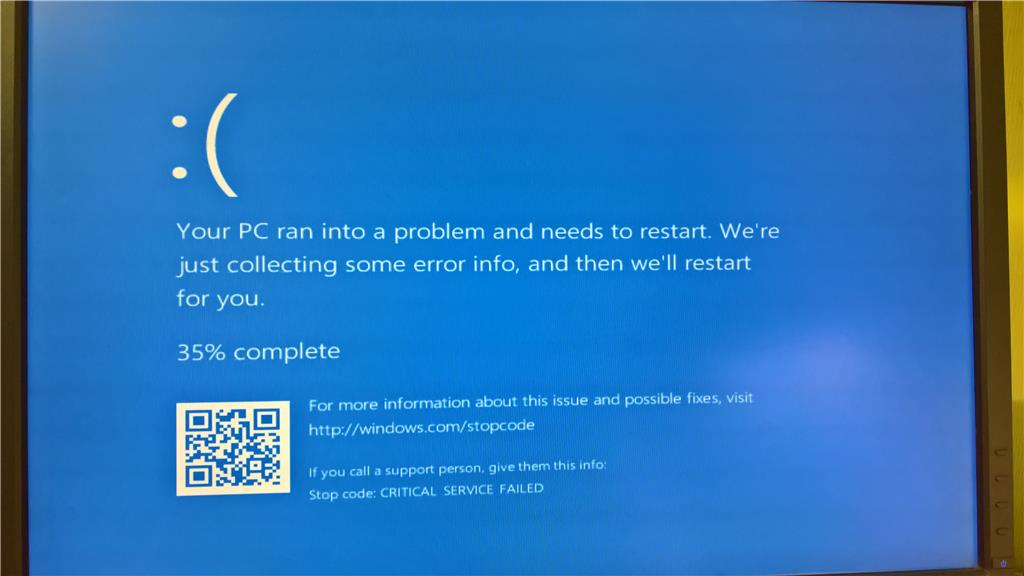 OS is going to blue screen after disk cleanup - Microsoft Community