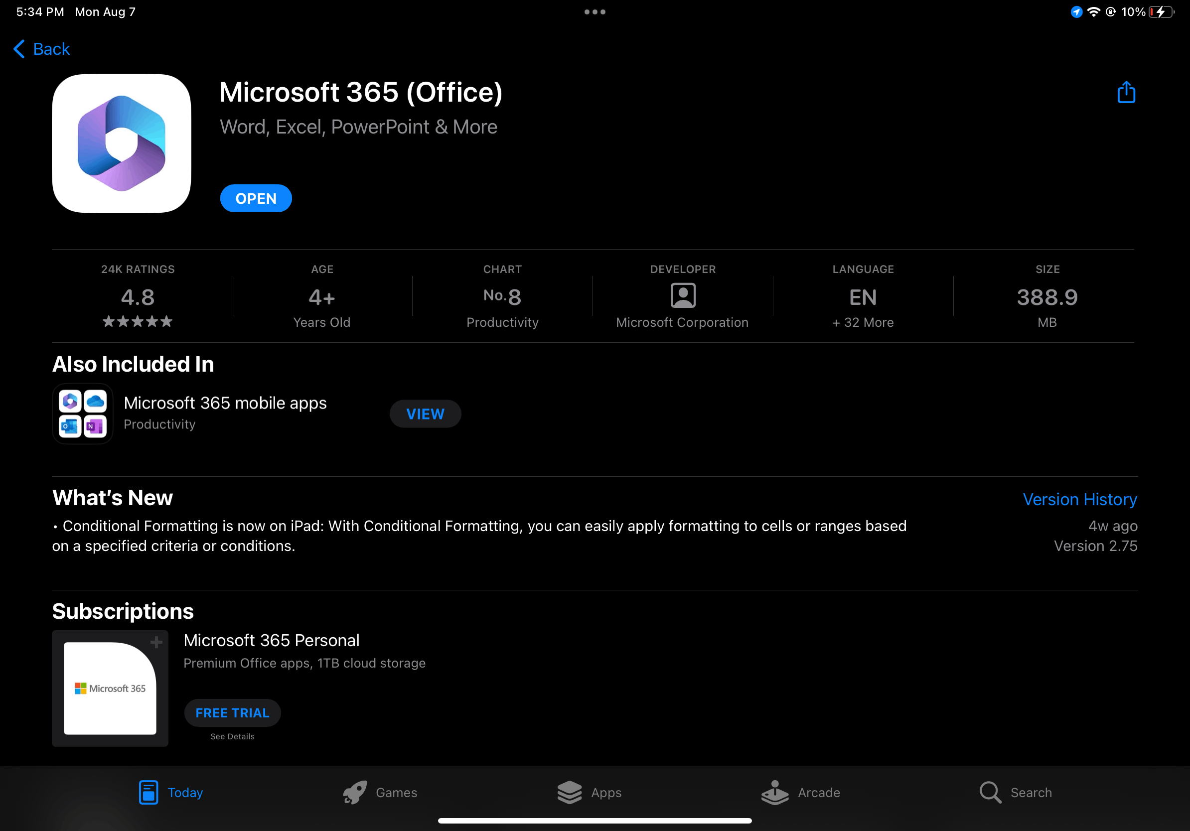 Ms Office On Ipad Pro