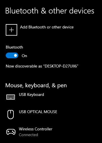 Ps4 windows shop bluetooth