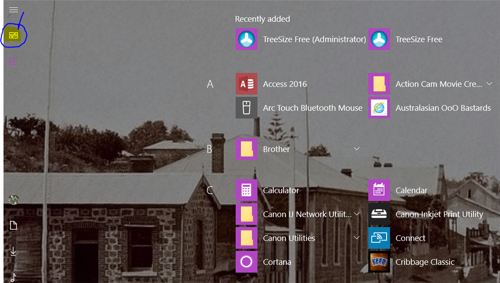 Windows 10 update missing tile page - Microsoft Community
