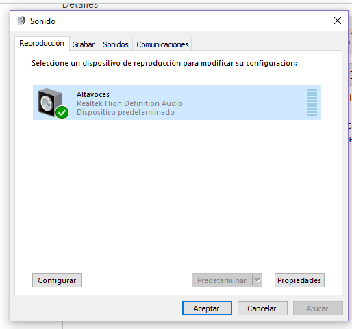 Windows 10 - Audio mi laptop no -