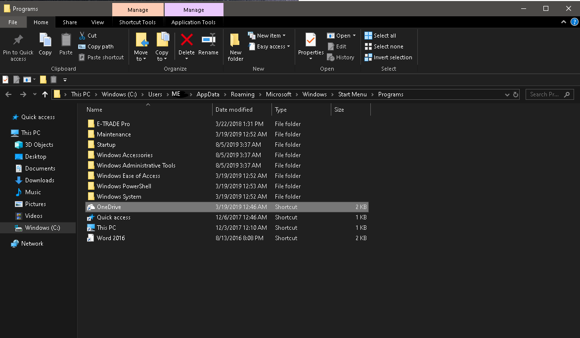 Update 1903 Start Menu Issue Microsoft Community