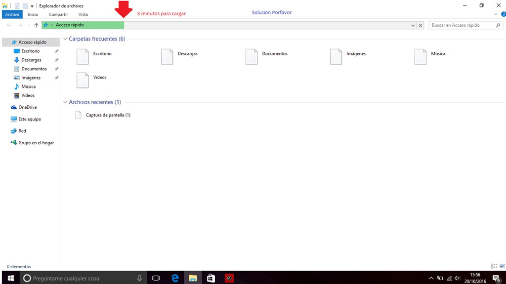 Windows 10 Explorador de Archivos Muy Muy Lento, Solucion? Microsoft Community