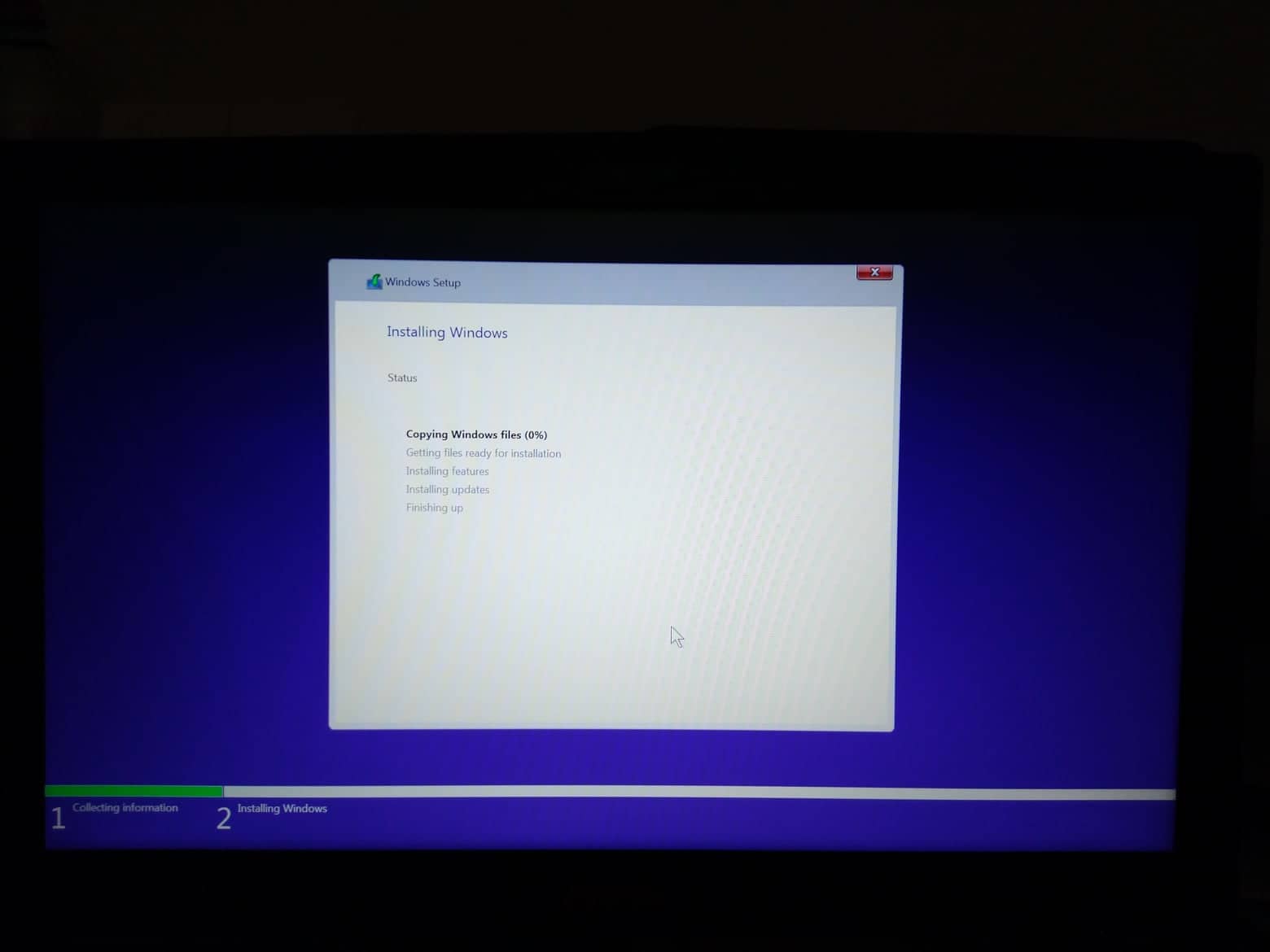 Unable to Complete Windows 10 Installation - Microsoft Community