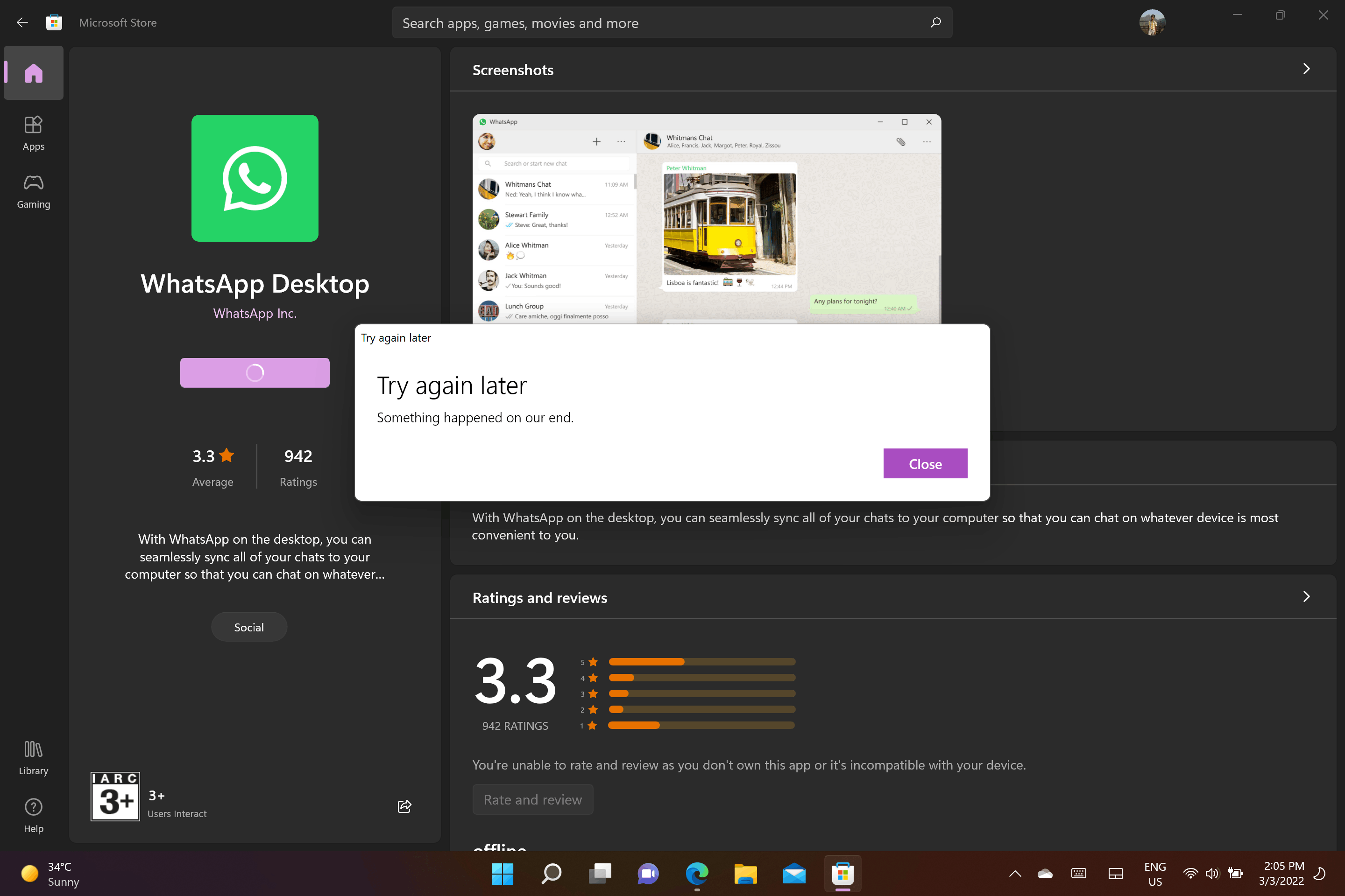 I can't install minecraft launcher on my PC - Microsoft Community