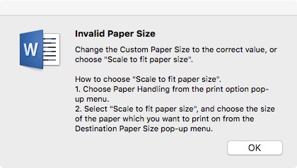 Scale the sheet size for printing - Microsoft Support