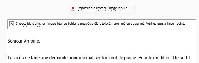 impossible d'afficher l'image liée outlook - affichage des images dans outlook