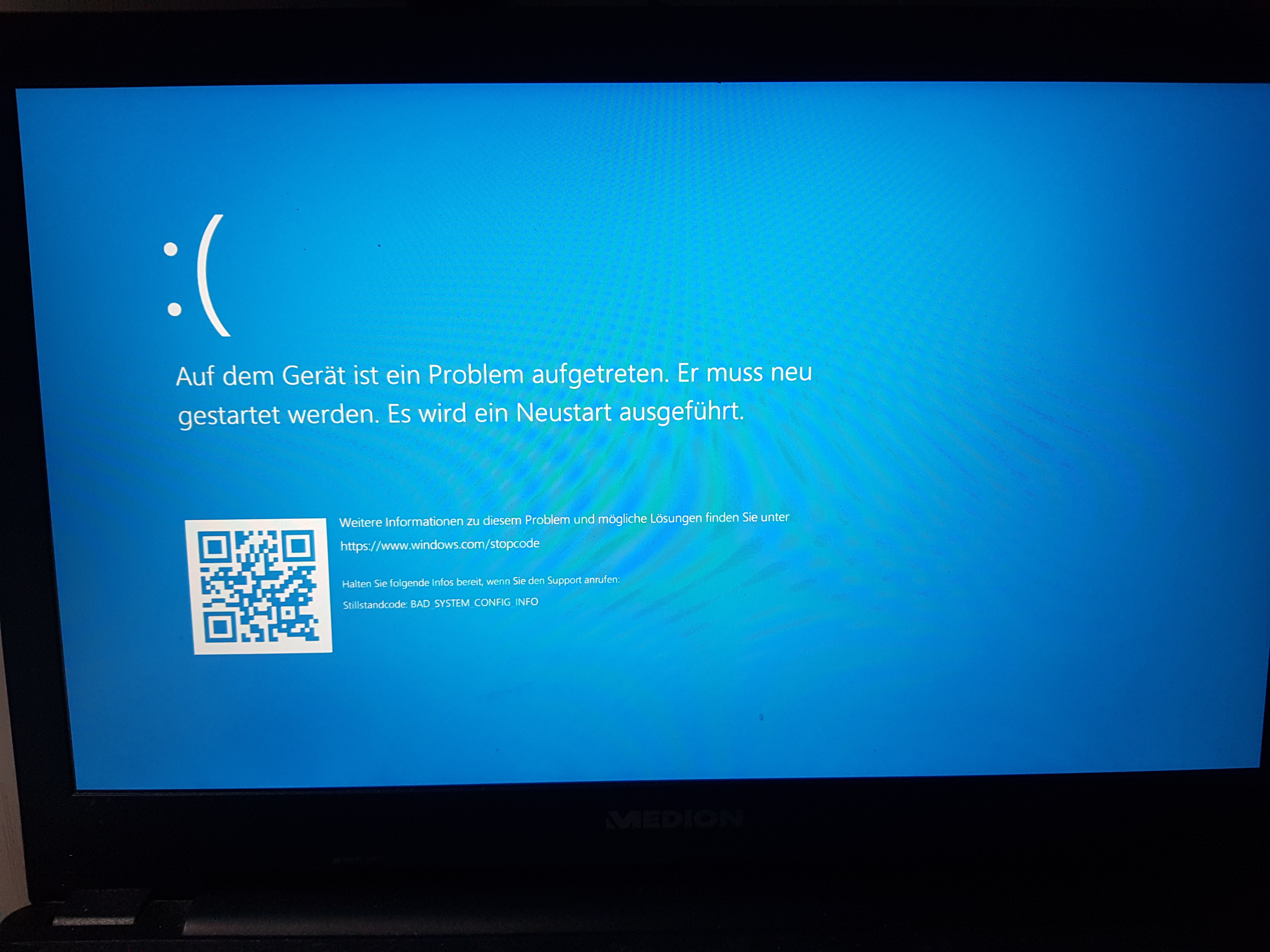 Laptop starten nicht nach dem Update von Windows 10