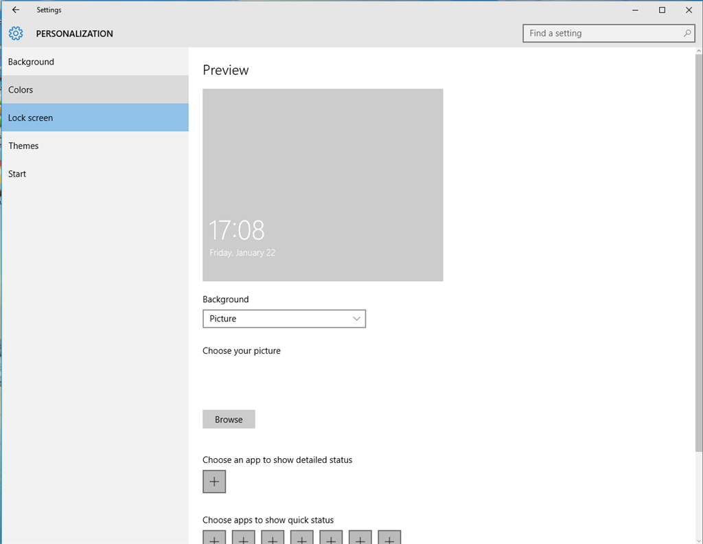 Windows Lockscreen Setting in Personalization Not Working - Microsoft ...