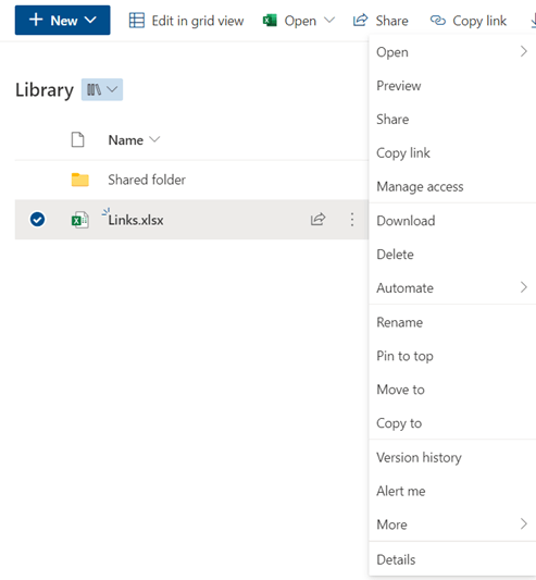 Sharepoint Links Break When Saved In A Ms File - Microsoft Community