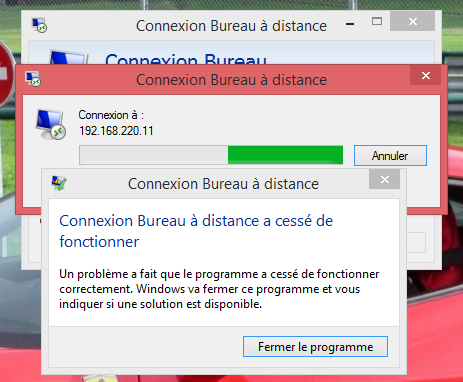 Windows 8 1 Connexion Bureau A Distance Ne Fonctionne Pas Microsoft Community