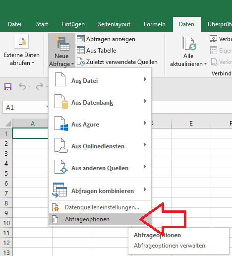 Datenimport Csv In Excel