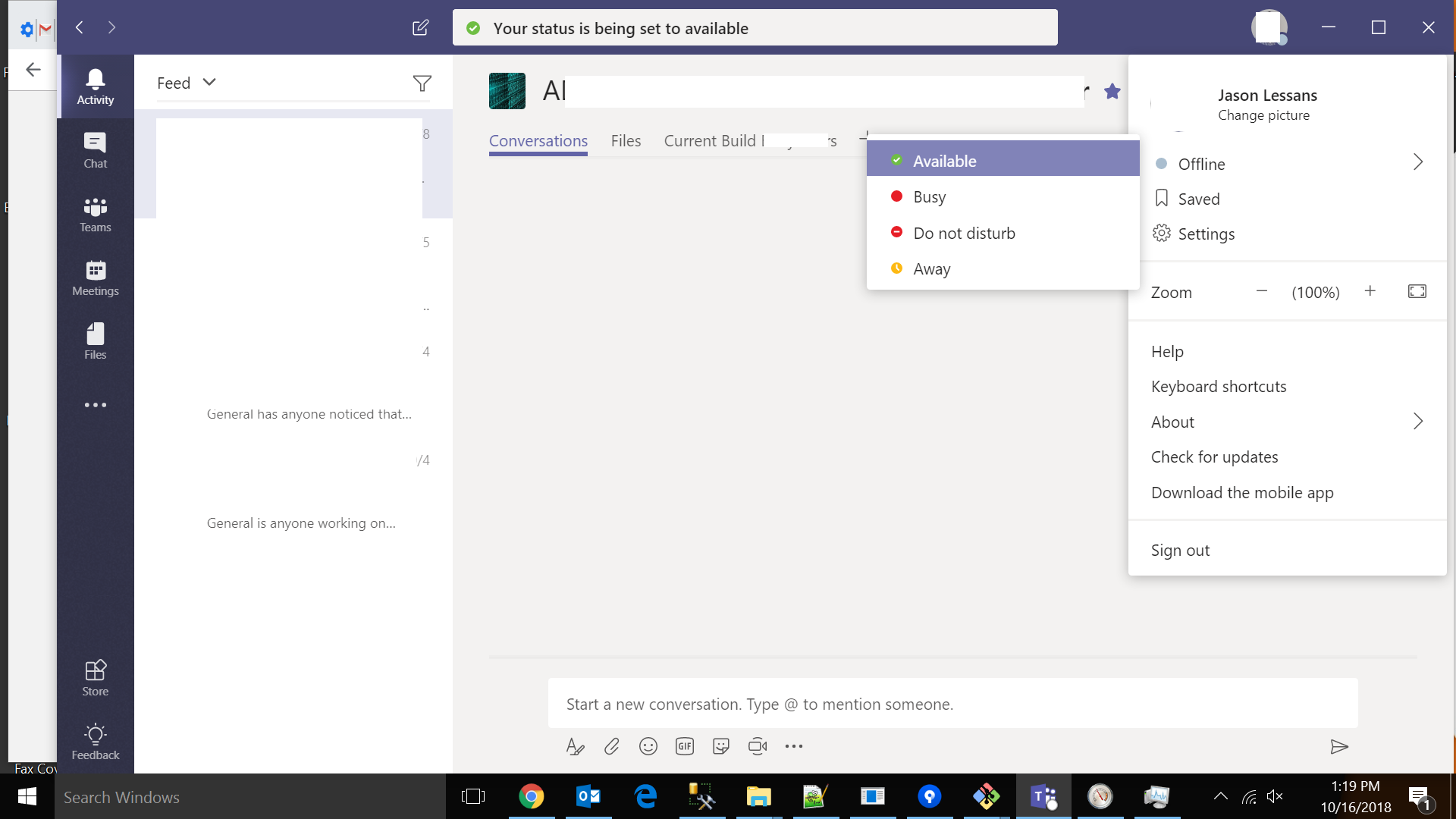 Microsoft Teams status is stuck on 'offline' - Microsoft ...