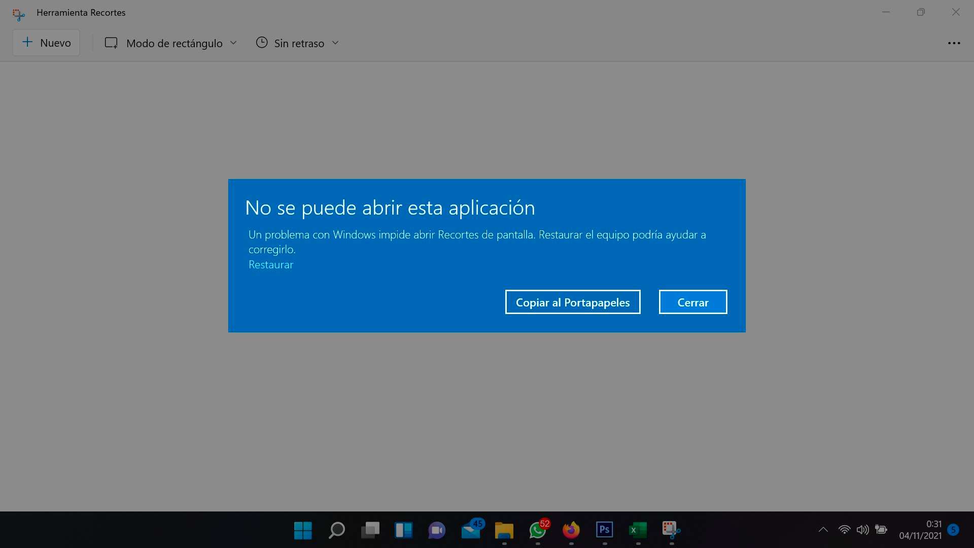 Error en office desde la actualización a windows 11 - Microsoft Community