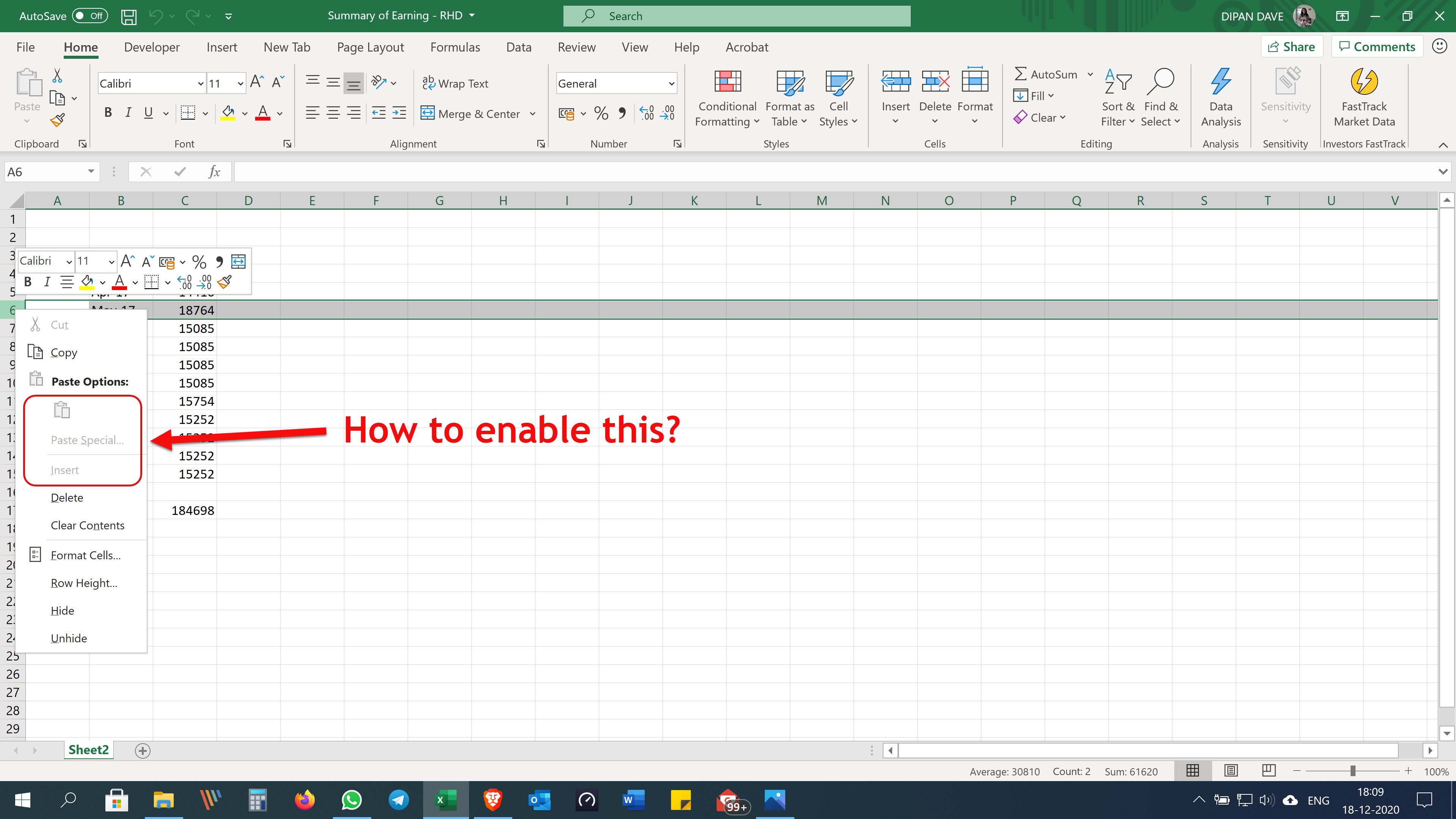How Do You Type ñ In Excel
