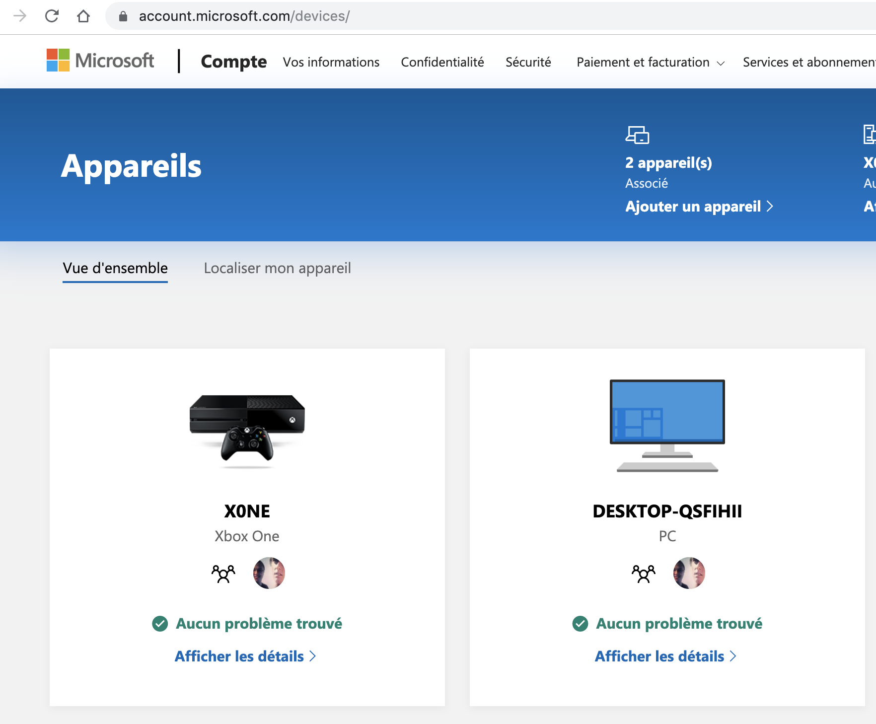  Supprimer  un appareil de mon  compte  microsoft  Microsoft  