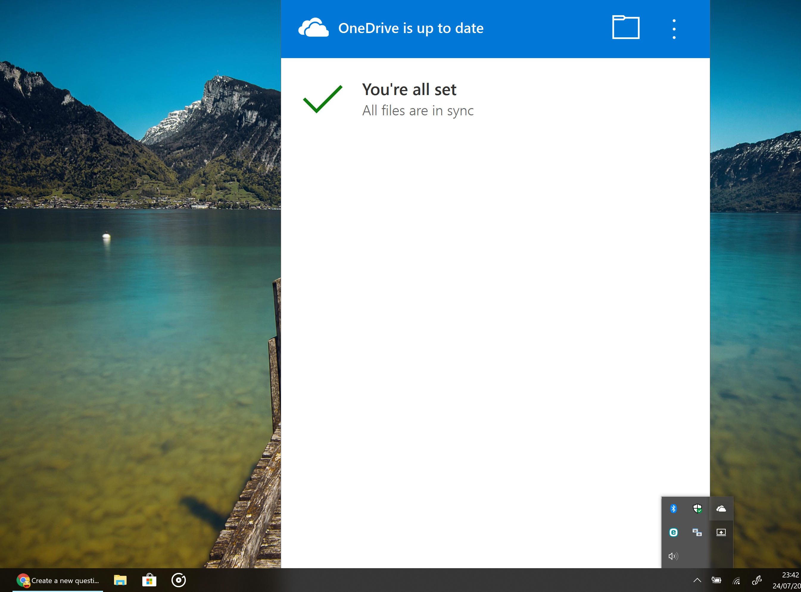 Open Onedrive From Taskbar Microsoft Community