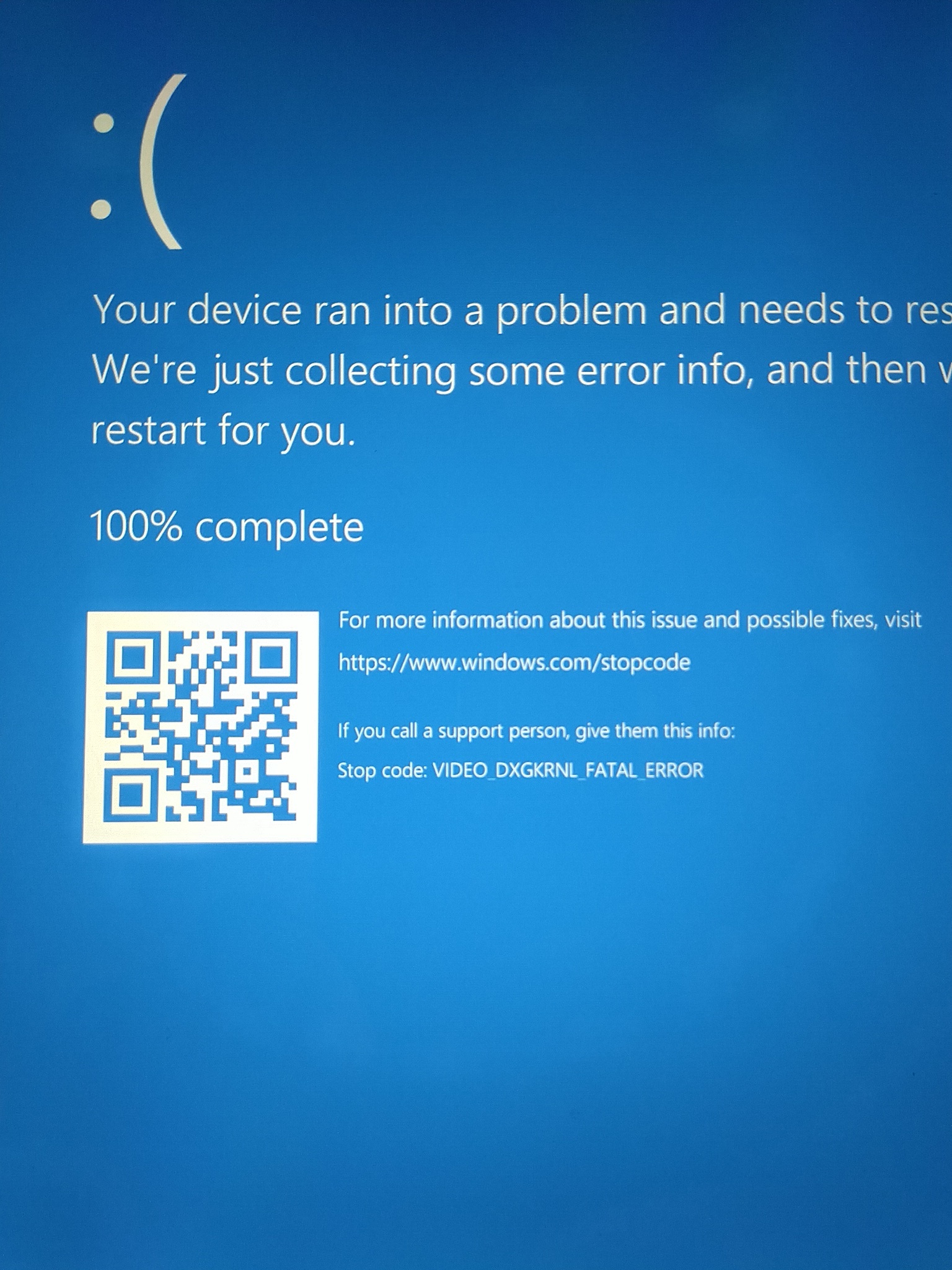 Blue Screen And Shutdown - Microsoft Community