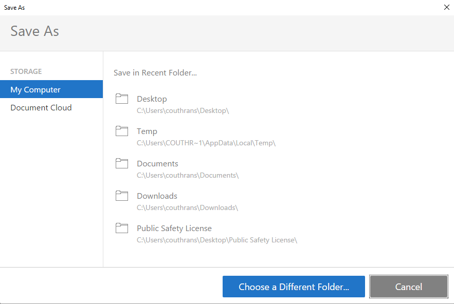 How Can I Change My Windows 10 Default Save As Location To Microsoft Community