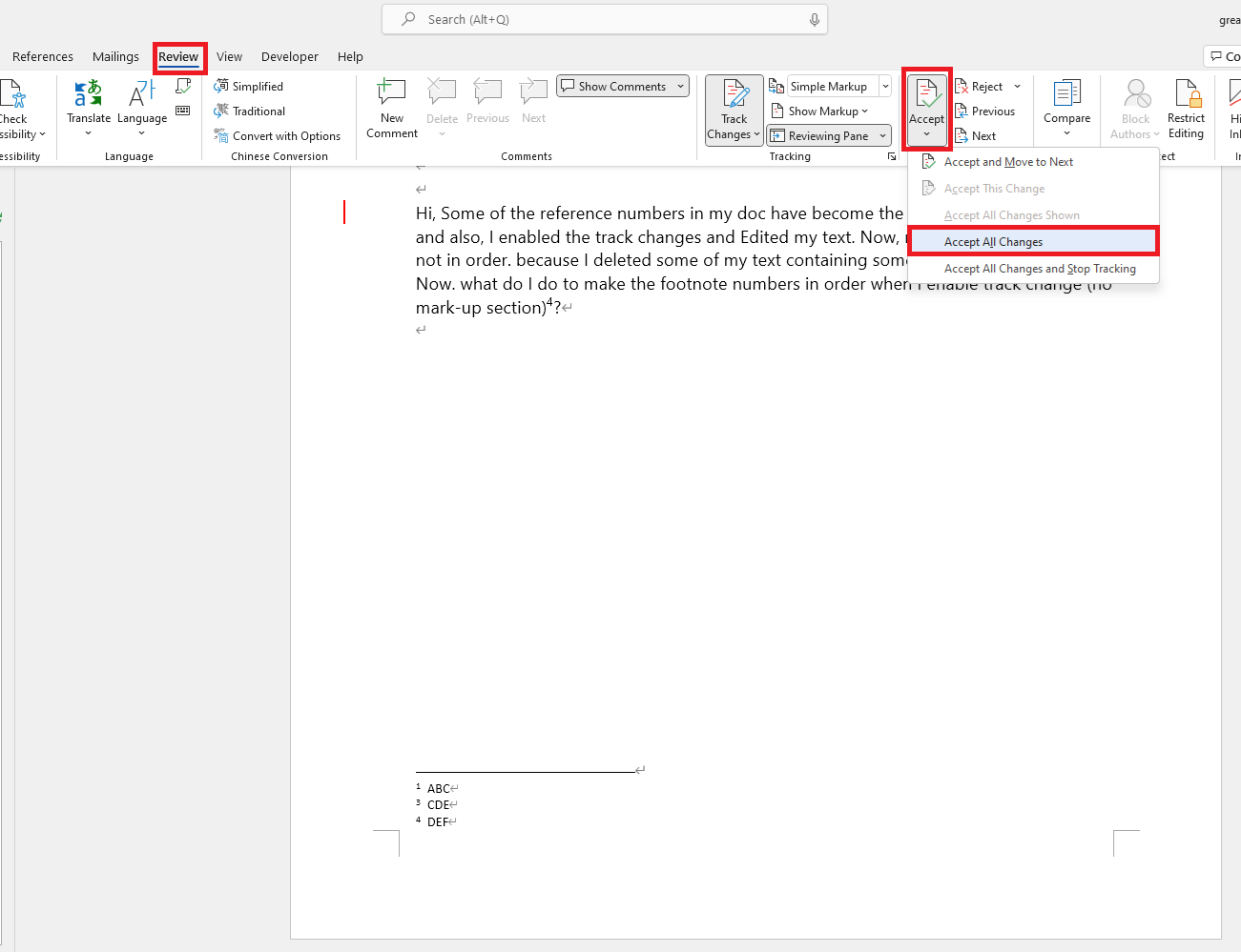 references-and-track-changes-in-word-doc-microsoft-community