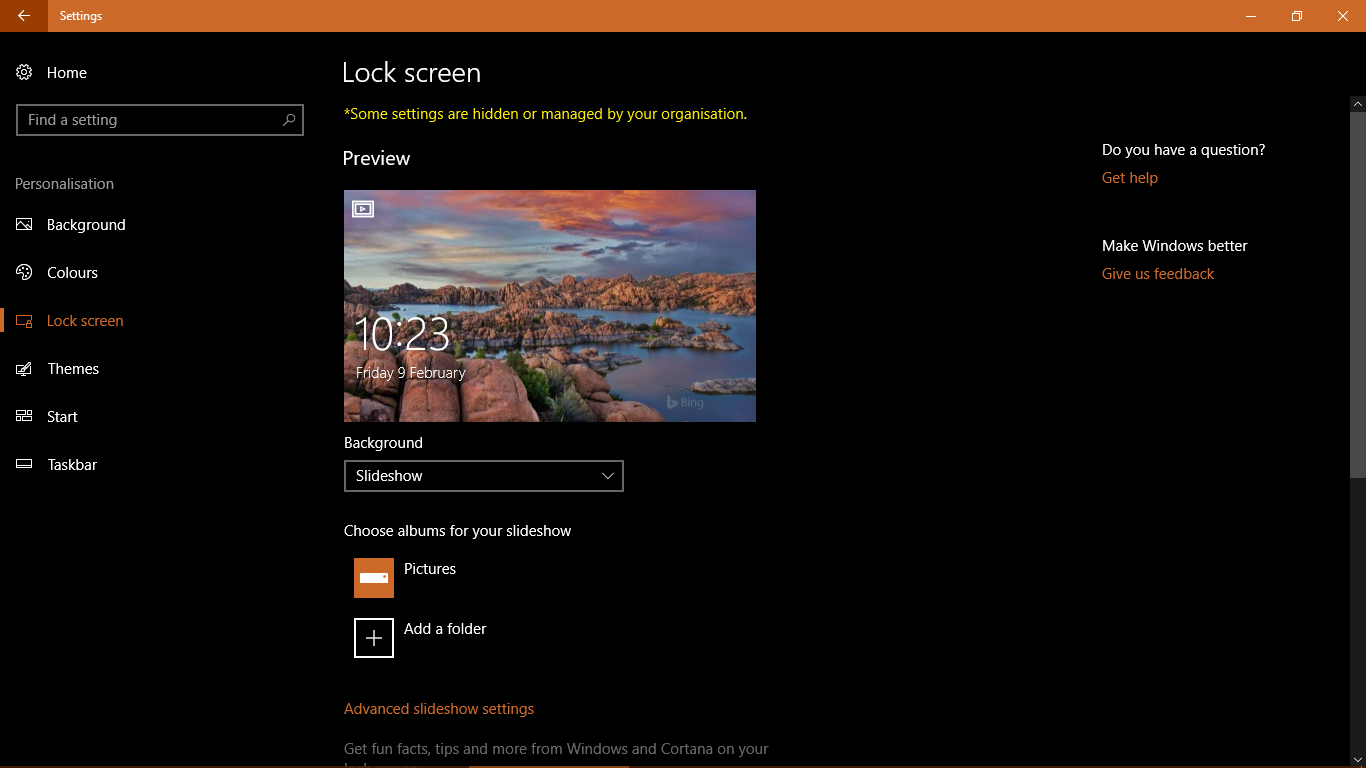 LOCKSCREEN SPOTLIGHT - Microsoft Community