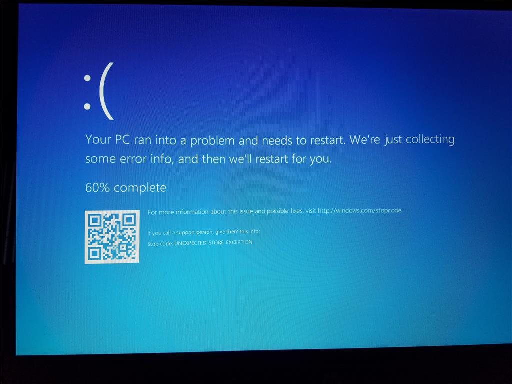 Windows Stop Code -- Completely annoying and no answers anywhere ...