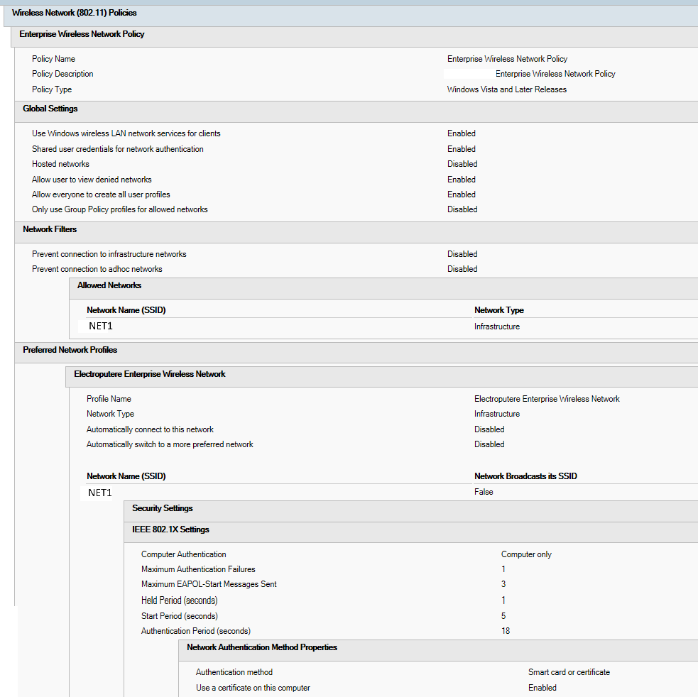 Cannot conect to my IEEE 802.1X Wireless Network after upgrade to ...