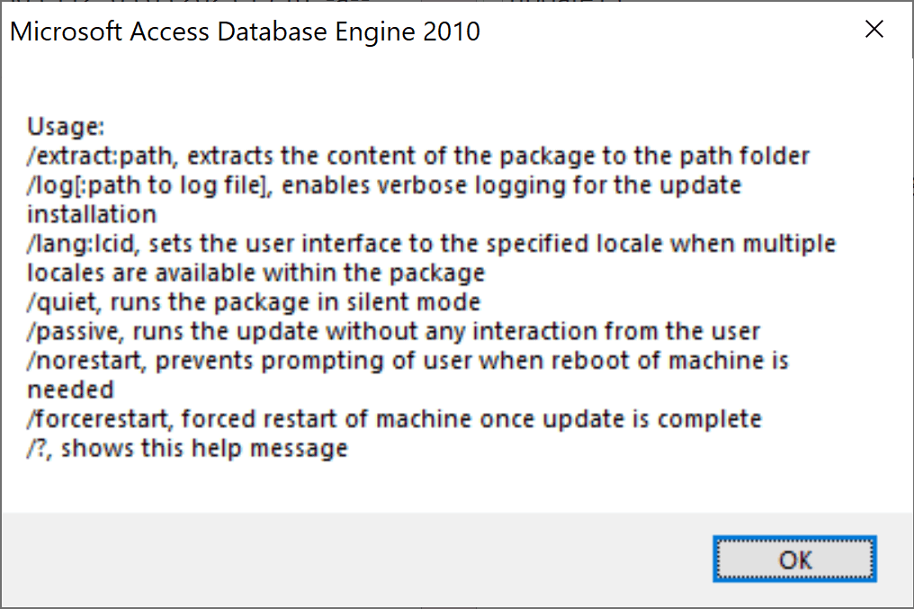 Microsoft access database engine 2010 redistributable potrebujem msm
