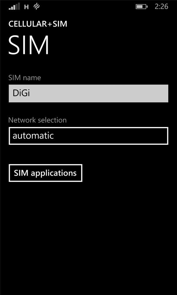 what does cannot connect to mobile network mean