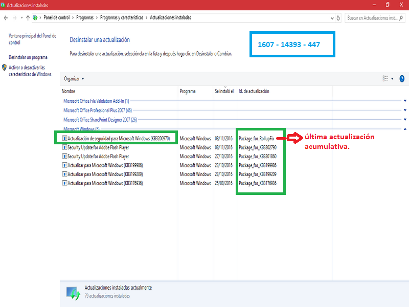 Actualización Acumulativa Y De Seguridad Vigentes Para Windows 10 Microsoft Community 6442