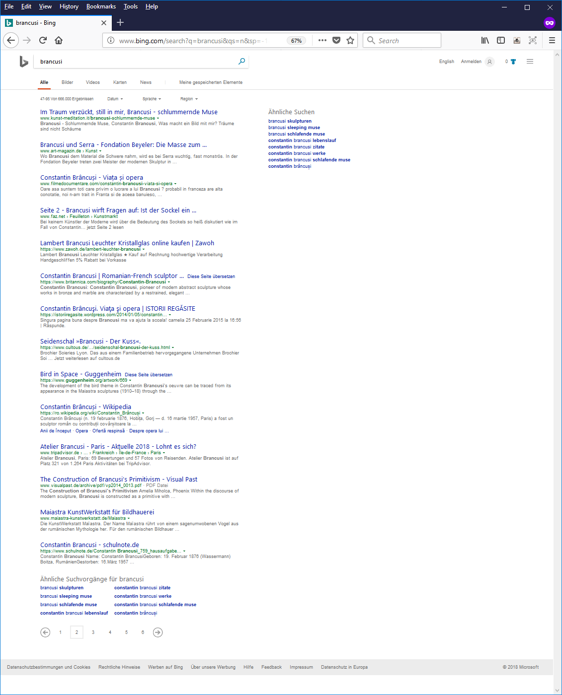 Bing Settings " Show This Many Results On Each Page" Does Not Work As ...