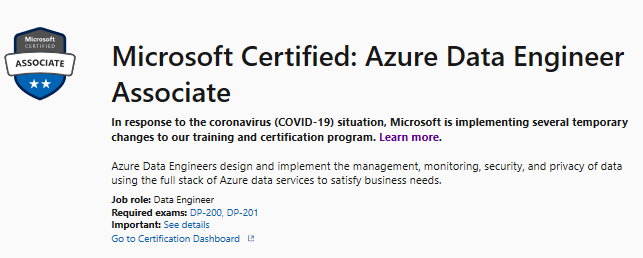 Microsoft Certified: Azure Data Engineer Associate DP-200 ,DP-201 ...