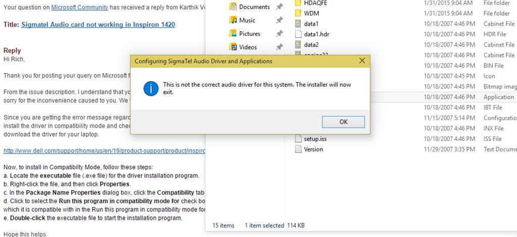 Sigmatel audio driver windows xp