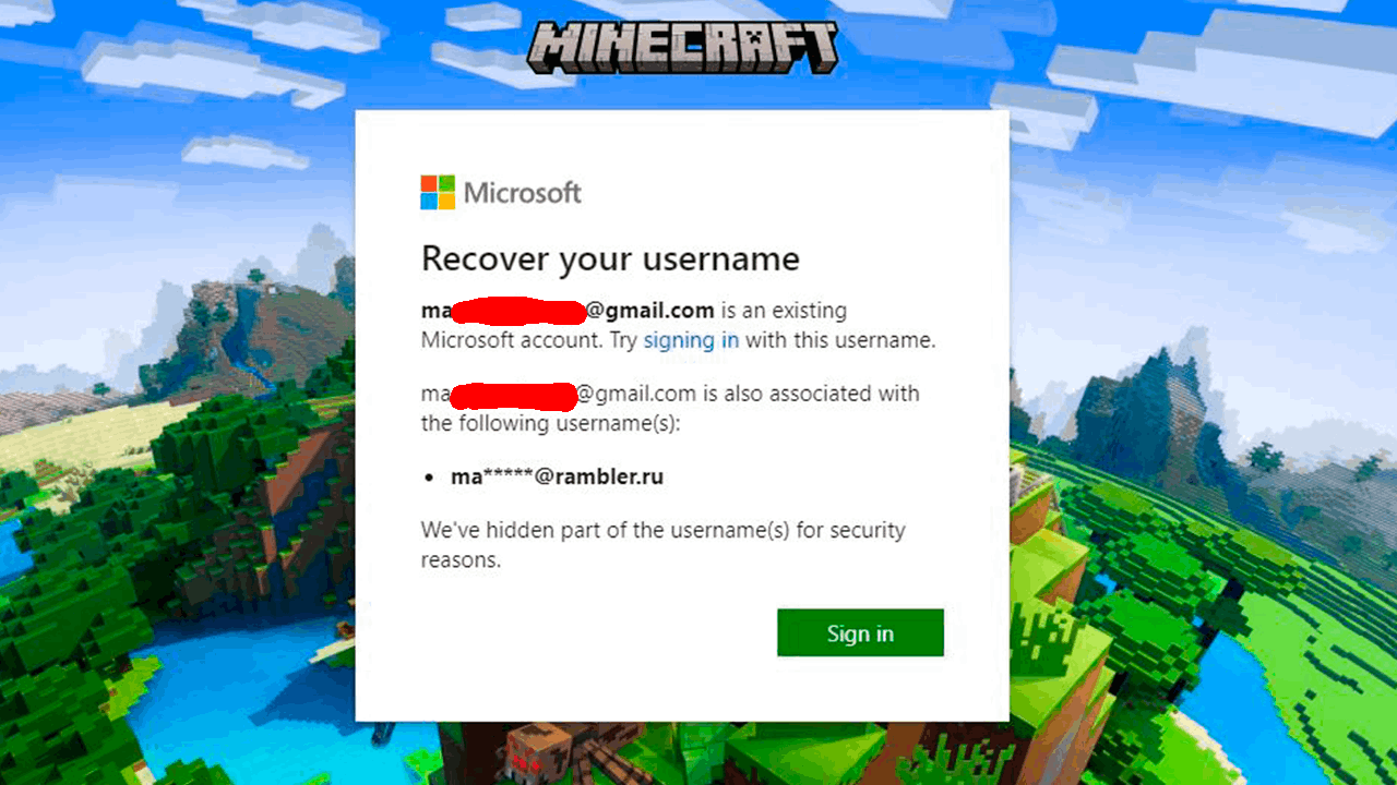 How do i recover my minecraft account - Microsoft Community