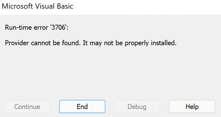 Microsoft Visual Basic Run-time Errors On ARM Windows 11 - Microsoft ...