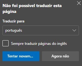 Utilizar Microsoft Tradutor no Microsoft Edge browser - Suporte da Microsoft