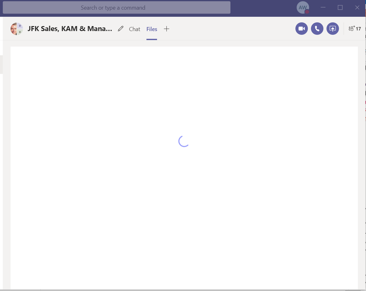 Microsoft Teams Chat Files Not Loading Microsoft Community