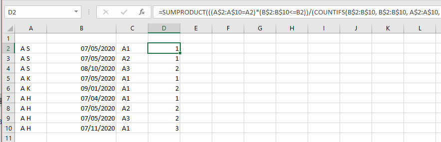 Excel - Group by Rows - Microsoft Community