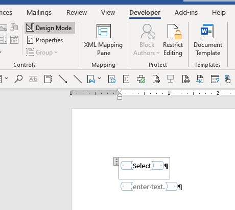 MS Word Developer Resizing Drop-Down Lists - Microsoft Community