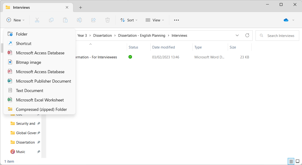 How do i get microsoft word to reappear in the windows explorer s