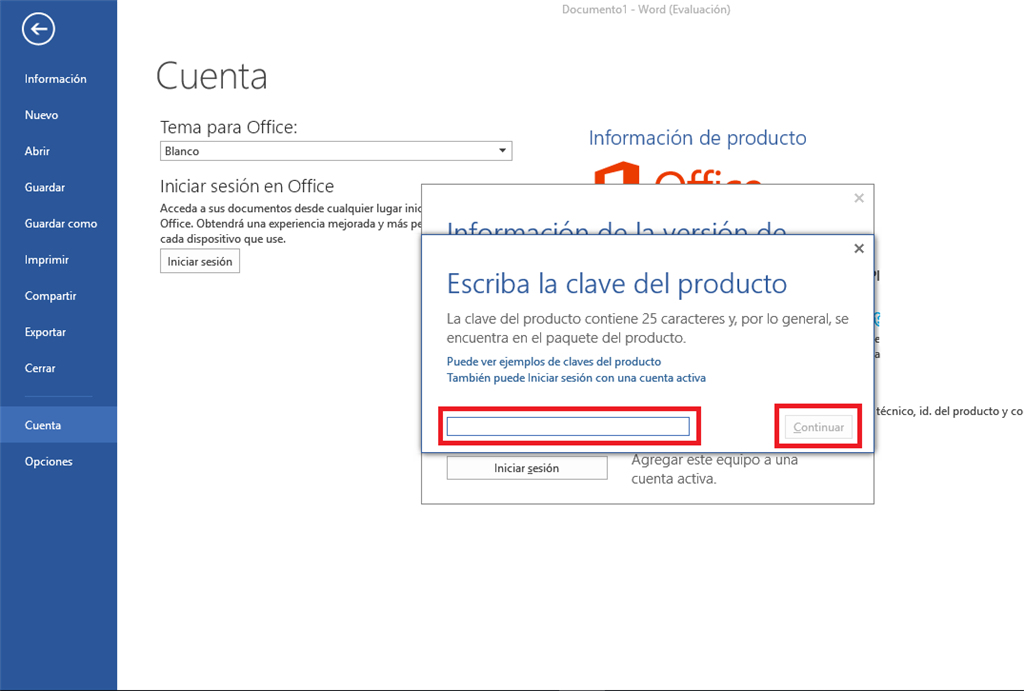 Activar Office 2013 en Windows 10 - Microsoft Community