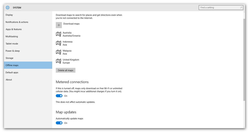 maps how do I find a downloaded map in win 10 - Microsoft Community