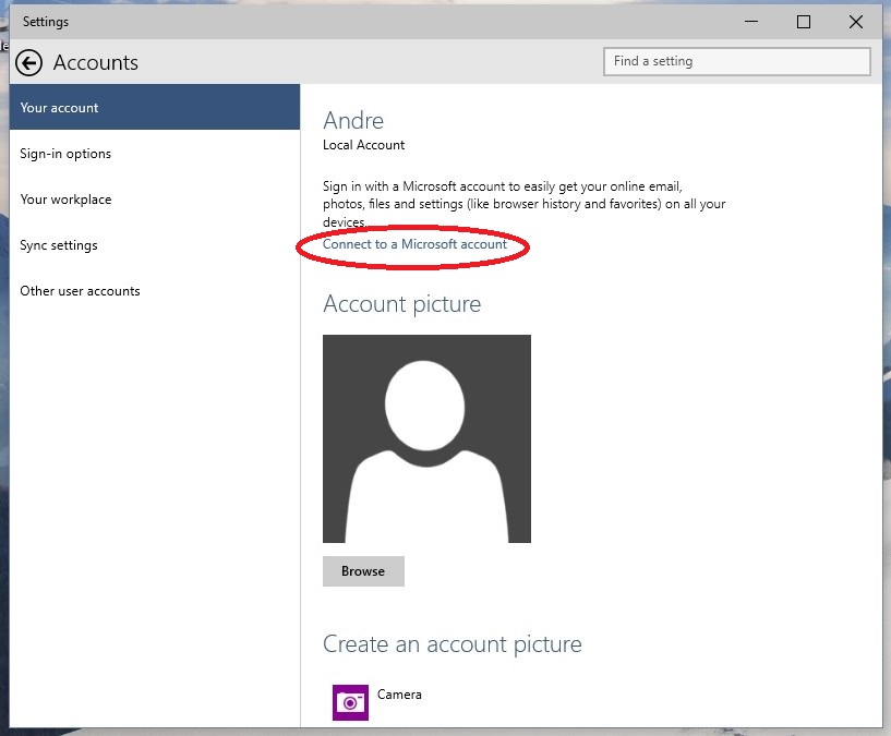 How to: connect to a Microsoft Account in Windows 10 - Microsoft Community