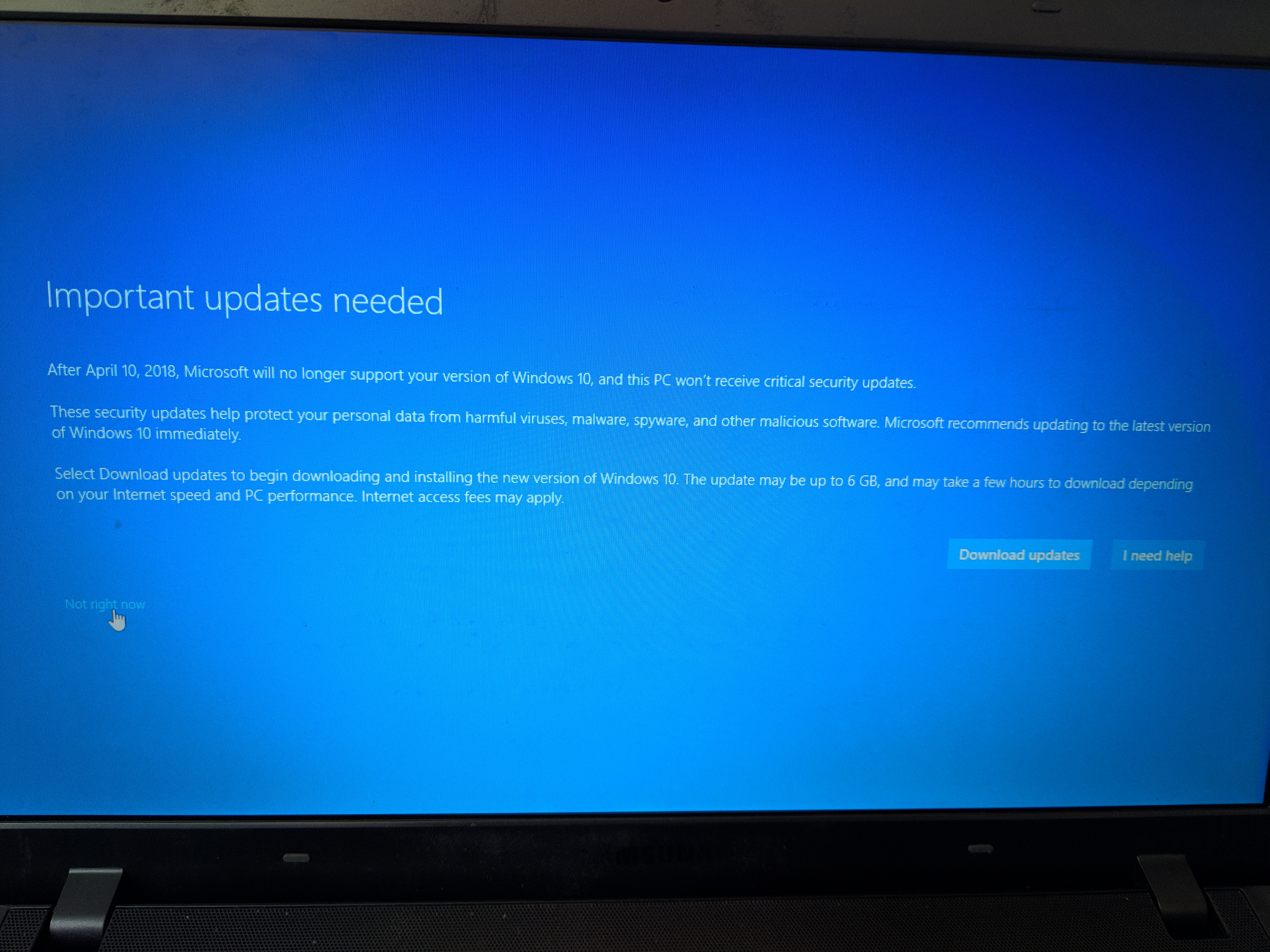 Repeated Cumulative Update Failures On Windows 10 - Microsoft Community