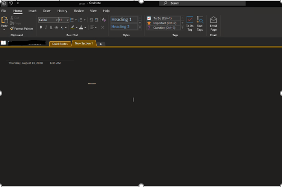 OneNote 2016 Dark Mode White Page Color - Microsoft Community