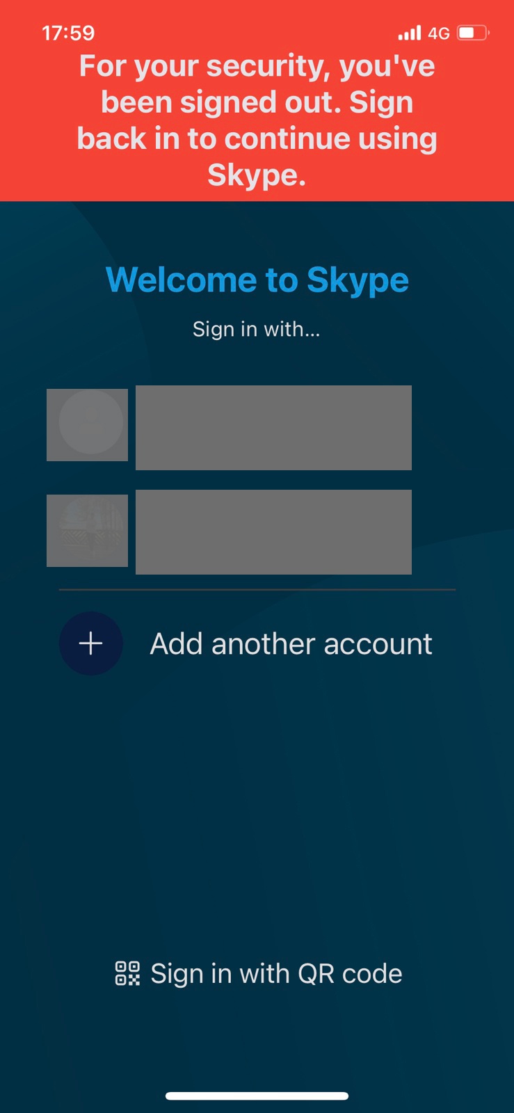 Skype username remove from login screen iphone and mac - Microsoft Community