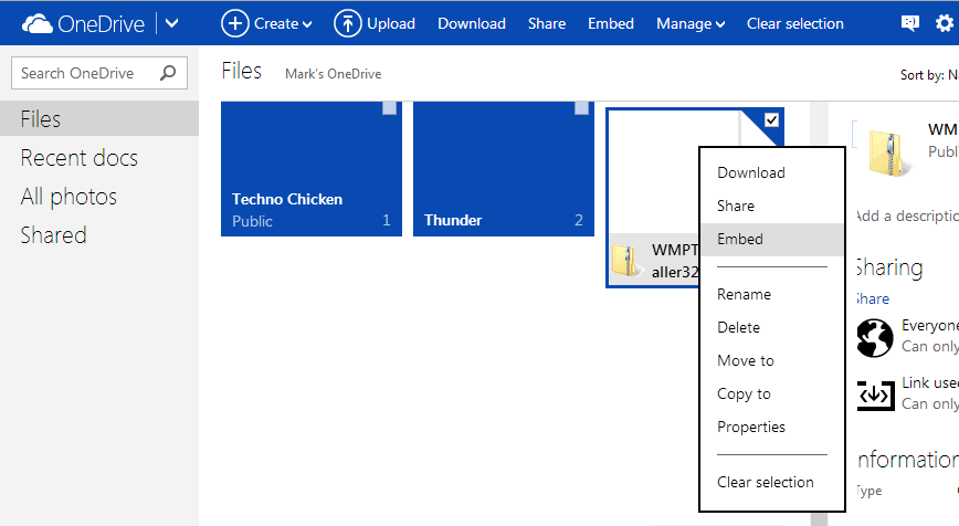 how to download onenote files from onedrive